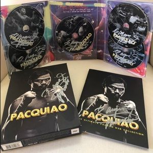 MANNY PACQUIAO DVD AUTOGRAPHED COLLECTION BRANDNEW